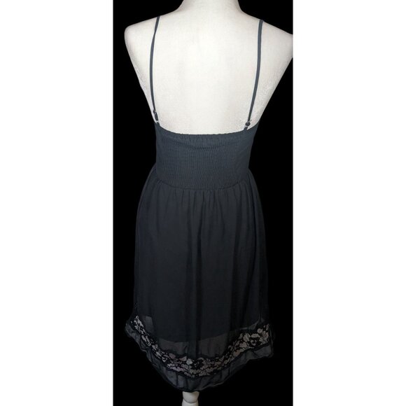Six Degrees Of Separation Gothic Summer Dress With Lace Accents - Picture 2 of 7